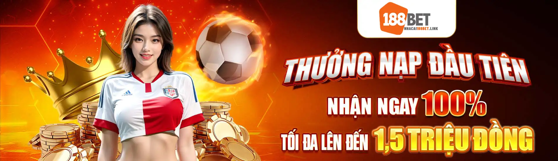 Banner 188BET Link chính thức