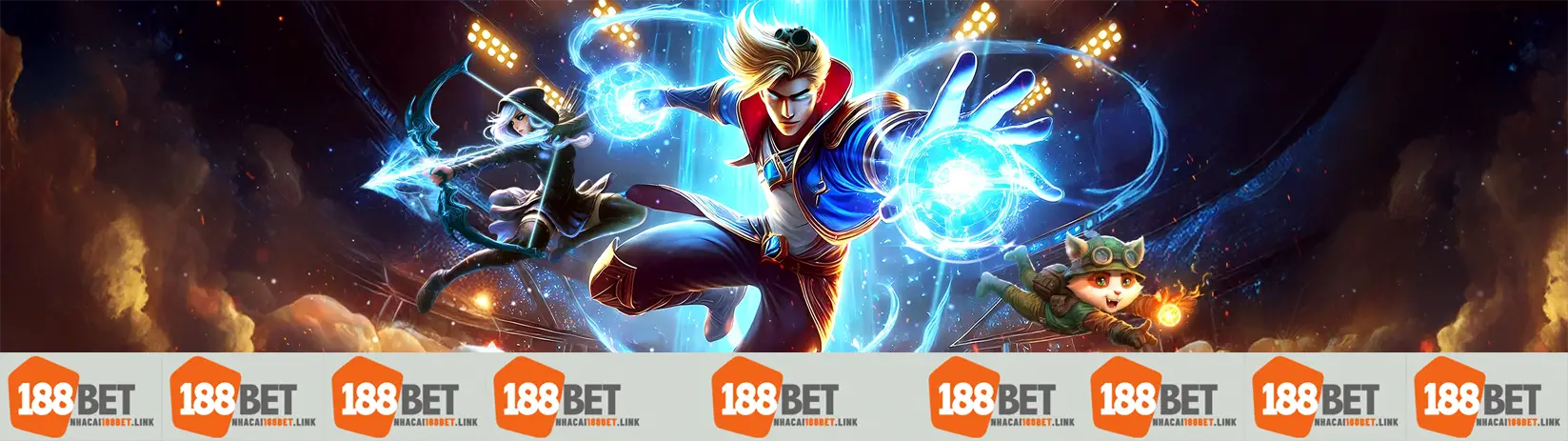 Banner sảnh Esports Nhà cái 188BET Link