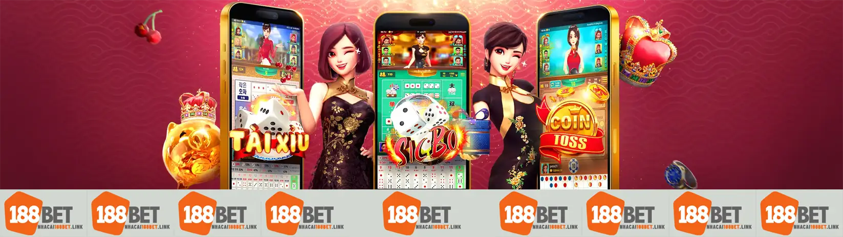 Banner sảnh Game giải trí Nhà cái 188BET Link