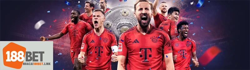 Đối tác chiến lược Nhà cái 188BET và FC Bayern Munich