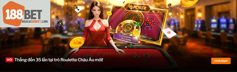 Sảnh game giải trí 188BET đem đến tỷ lệ thắng cao nhất thị trường